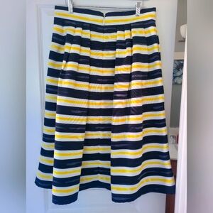 Eva Mendes Maddie Striped Skirt